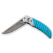 Browning 3225612 Prism II Folding Knife 2.5" SS Blade Aluminum Handle Aqua