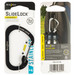 NITE IZE Slidelock Carabiner Stainless Steel #4 Black