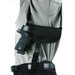 BLACKHAWK Horizontal Shoulder Holster 4.5" to 5" Barrel Large Frame Black Nylon Shirt Size L-XXL