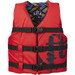 Full Throttle Youth Nylon Life Jacket Red
