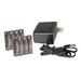 FOXPRO NIHMH COMBO 8CELL RECHARGABLE LITHIUM BATTERY/CHARGER KIT