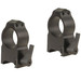 Warne 1" Maxima Quick-Detachable Weaver-Style Rings Matte Extra-High
