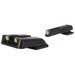 TRUGLO TFO Sight Set S&W M&P, SD9, SD40 Steel Tritium / Fiber Optic