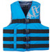 Full Throttle Adult Nylon Watersports Vest 112200-500-110-19 Blue 4Xl