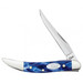 Case & Sons Cutlery Co Blue Pearl Kirinite - Small Texas Toothpick Folding Knife