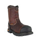 Thorogood Mens Gen Flex2 8" Brown CS Toe SZ Wellington Boots 804-4440
