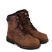 Thorogood Mens V WP Insulated 8" Crazyhorse Safety Toe Brown Boots 804-3238