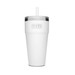 Yeti Rambler 26 oz Stackable Cup with Straw Lid, White