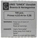 Unis Ginex Small Rifle Primers 1,000 Count