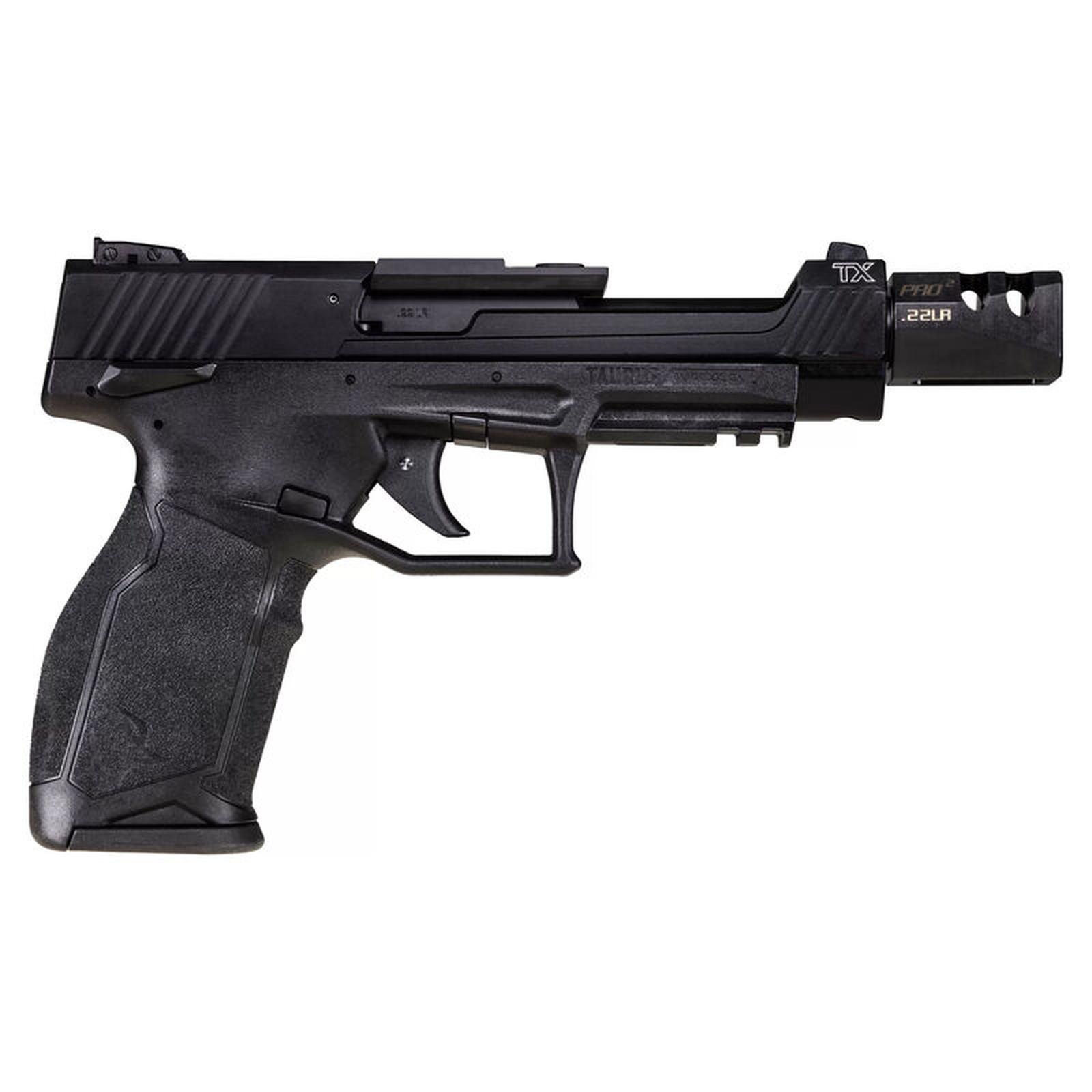 Taurus TX22 Competition SCR .22 LR Pistol 16 Rounds Black - Fin