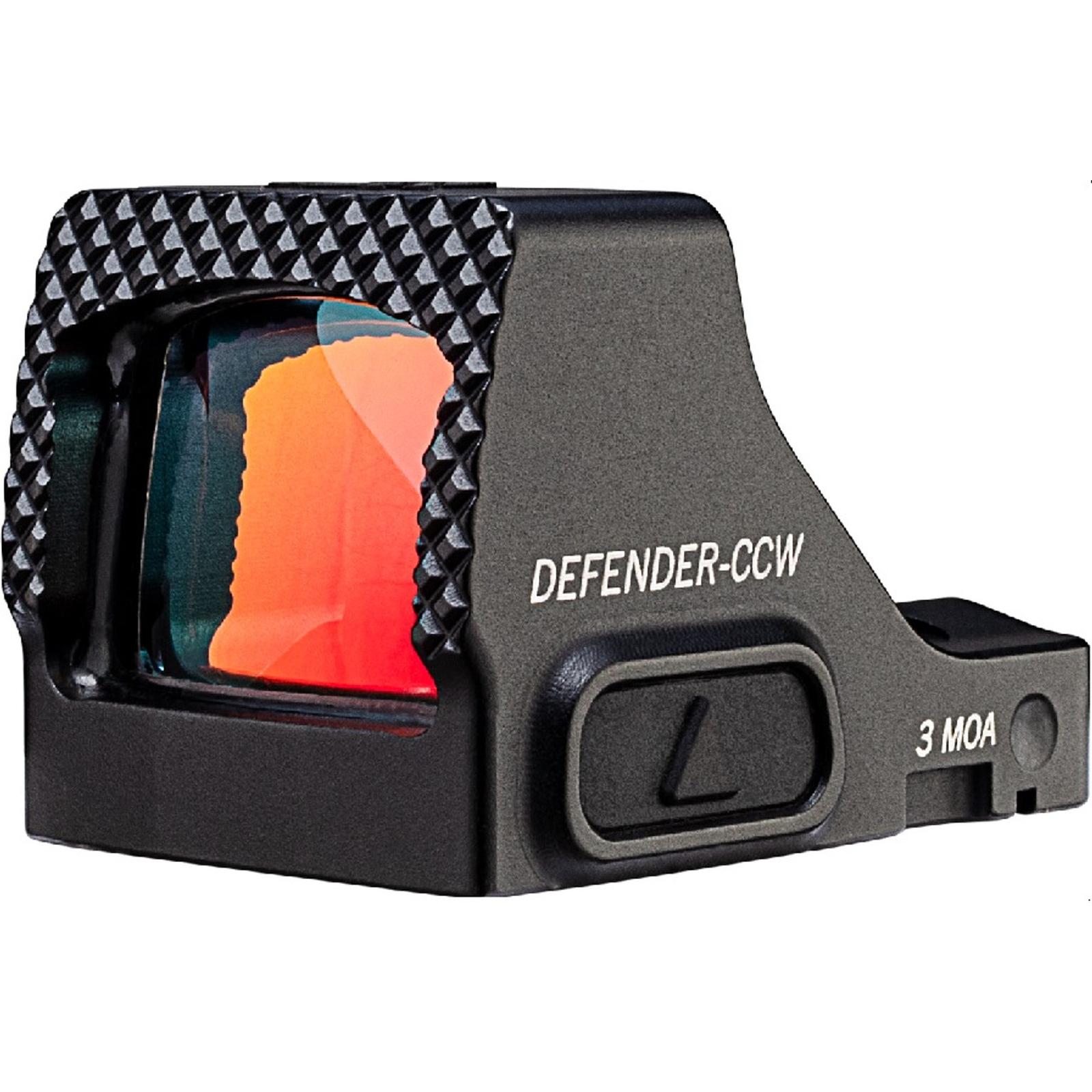Vortex Defender-CCW 3 MOA Red Dot Optic, DFCCW-MRD3 - Fin Feather
