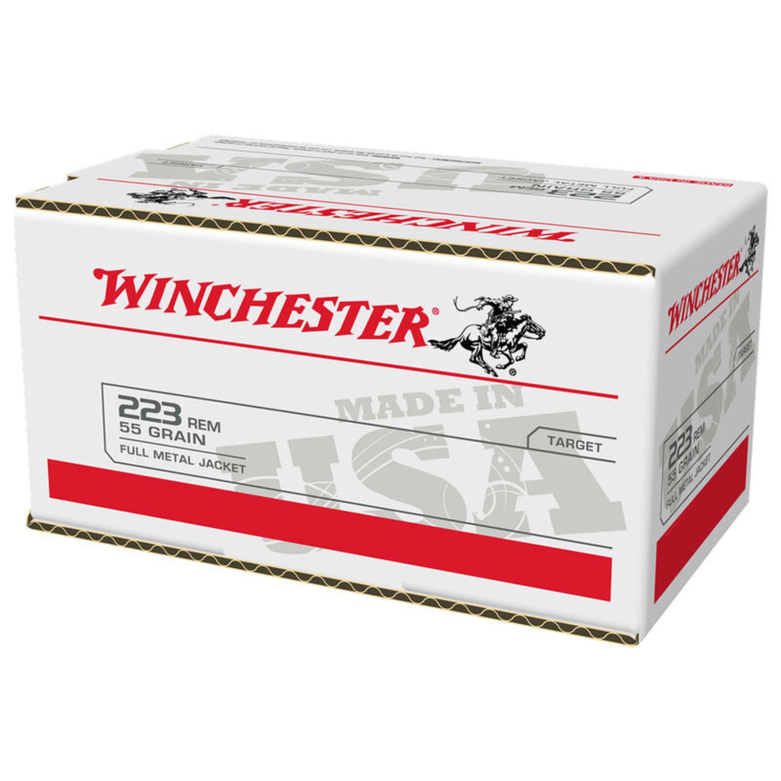 WINCHESTER W223200: Winchester .223 Remington 55 FMJ 200 Rounds