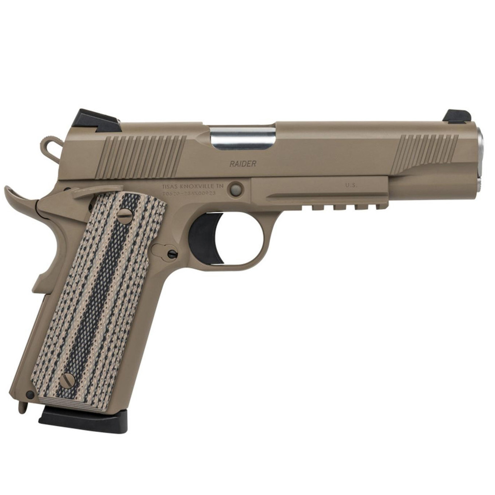 Tisas 1911 Raider FDE .45 ACP 5