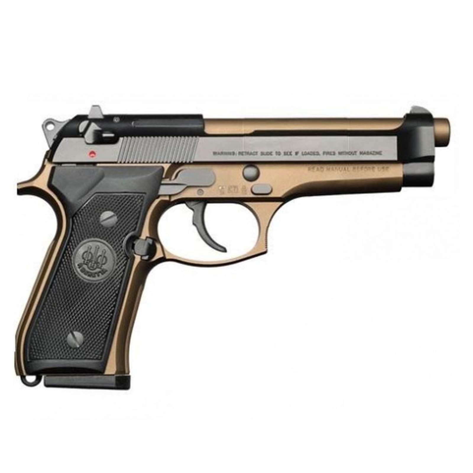 Beretta 92FS 9mm SA/DA Burnt Bronze 15rd 4.9