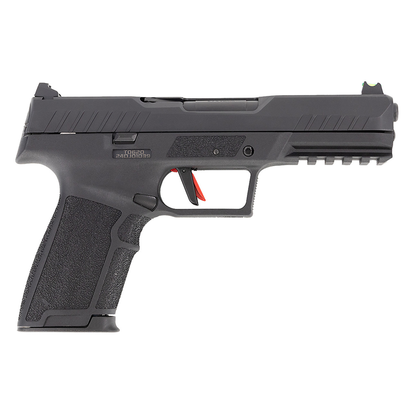 Tisas PX-5.7 FO 5.7x28mm Black Semi Auto Pistol 4.8
