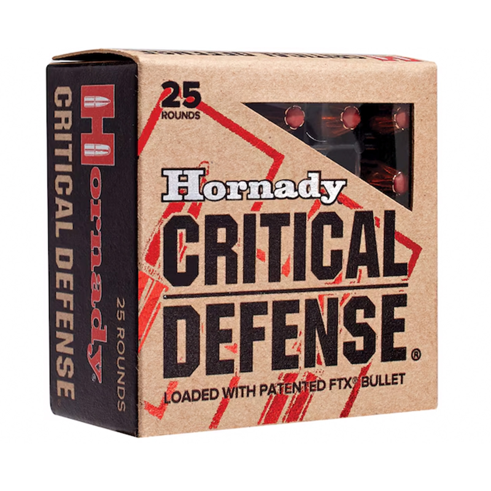 Hornady 5.7X28mm 40 gr FTX Critical Defense 25 Rounds - Fin