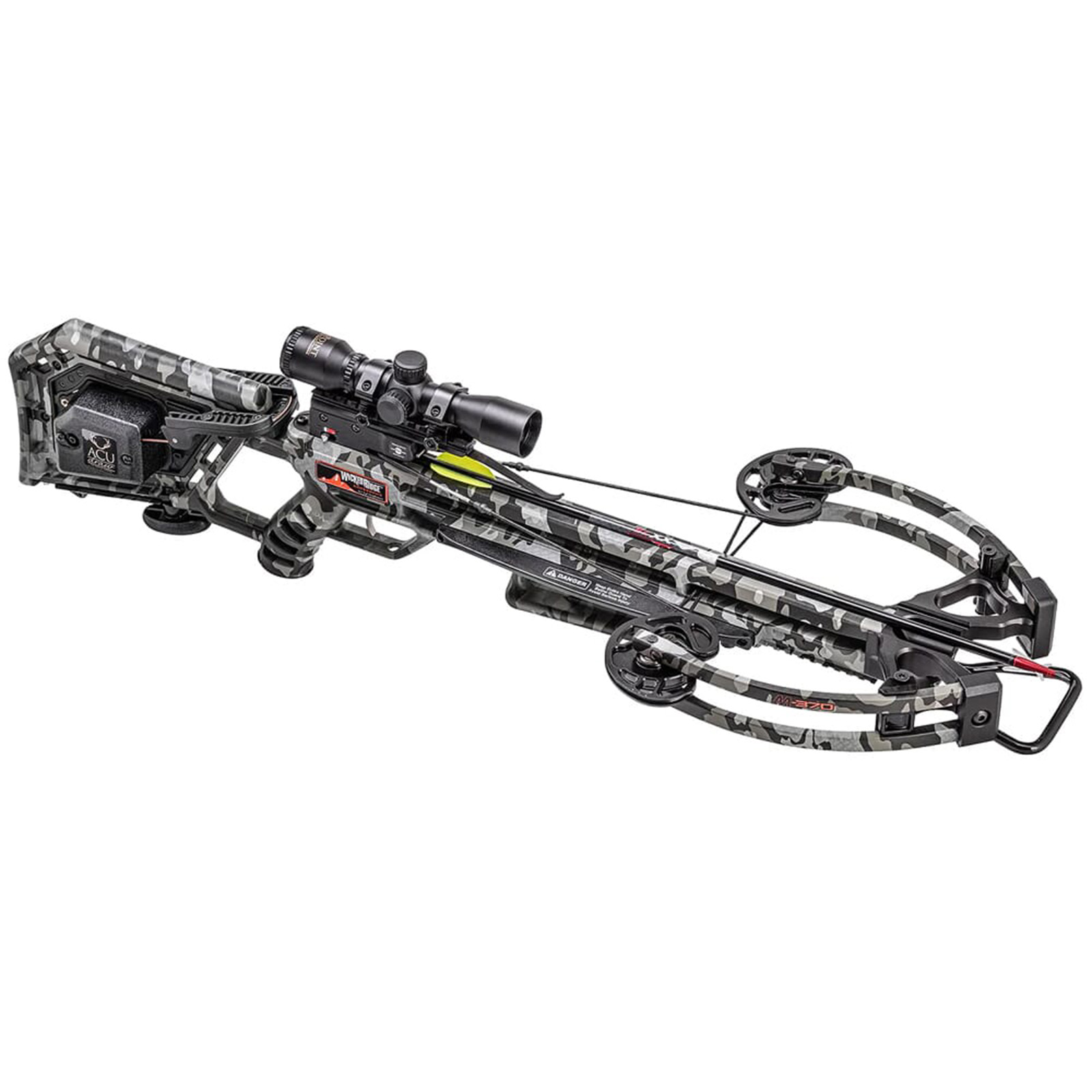Wicked Ridge Refurbished M-370 Crossbow w/ACUdraw, Multi