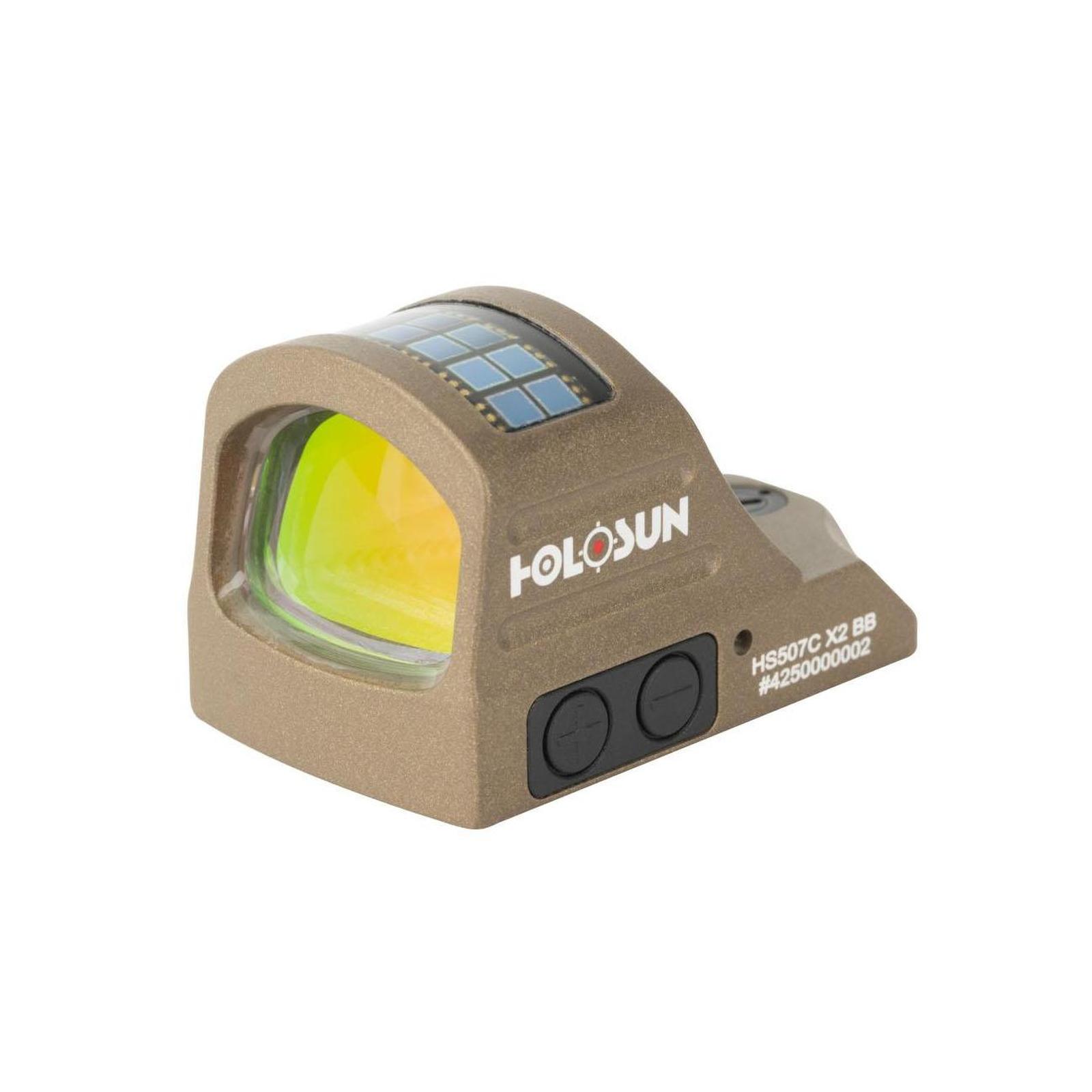 Holosun HS507C-X2-BB Burnt Bronze, Red Multi-Reticle, 7075