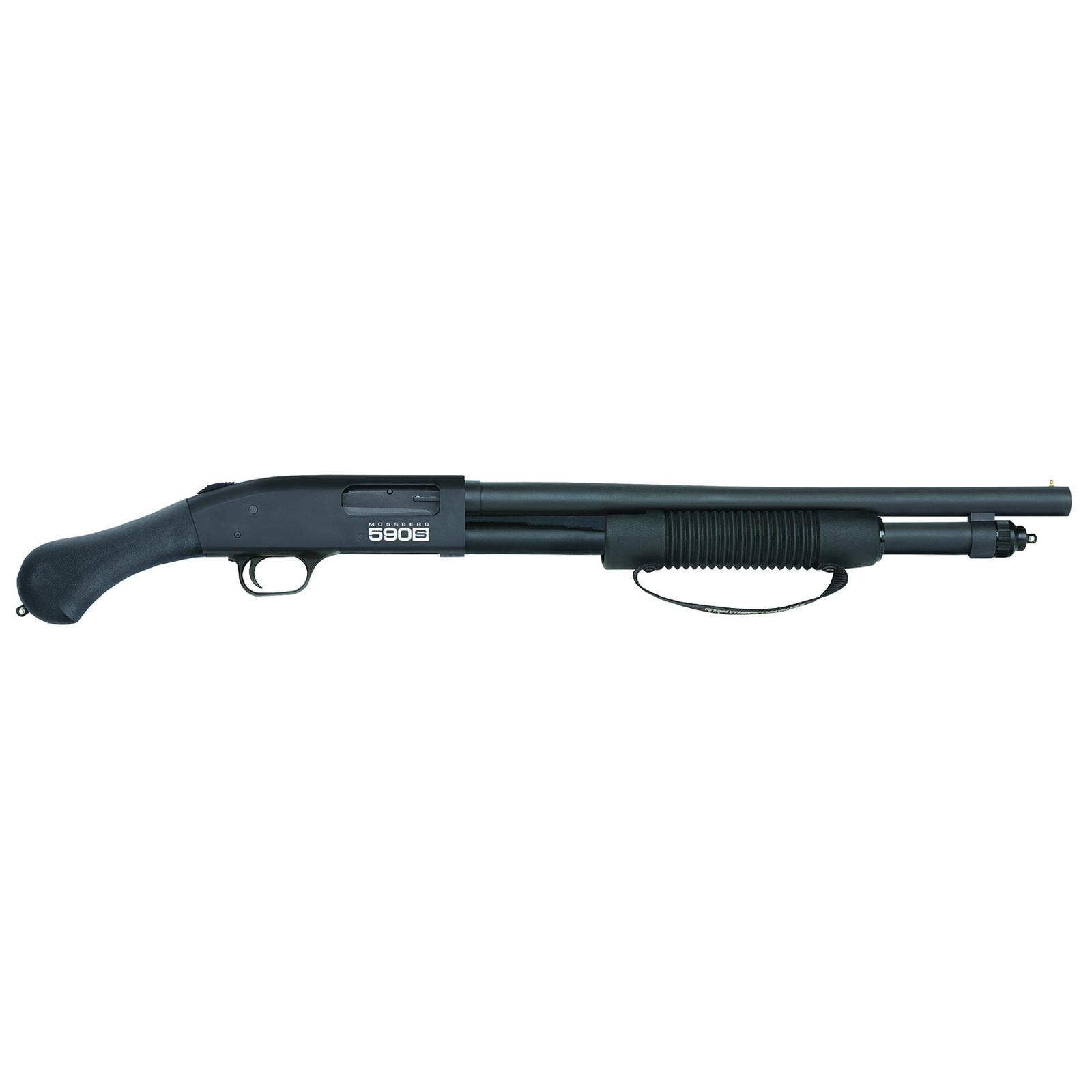 Mossberg 51600 590S Shockwave Full Size Frame 12 Gauge Pump 3
