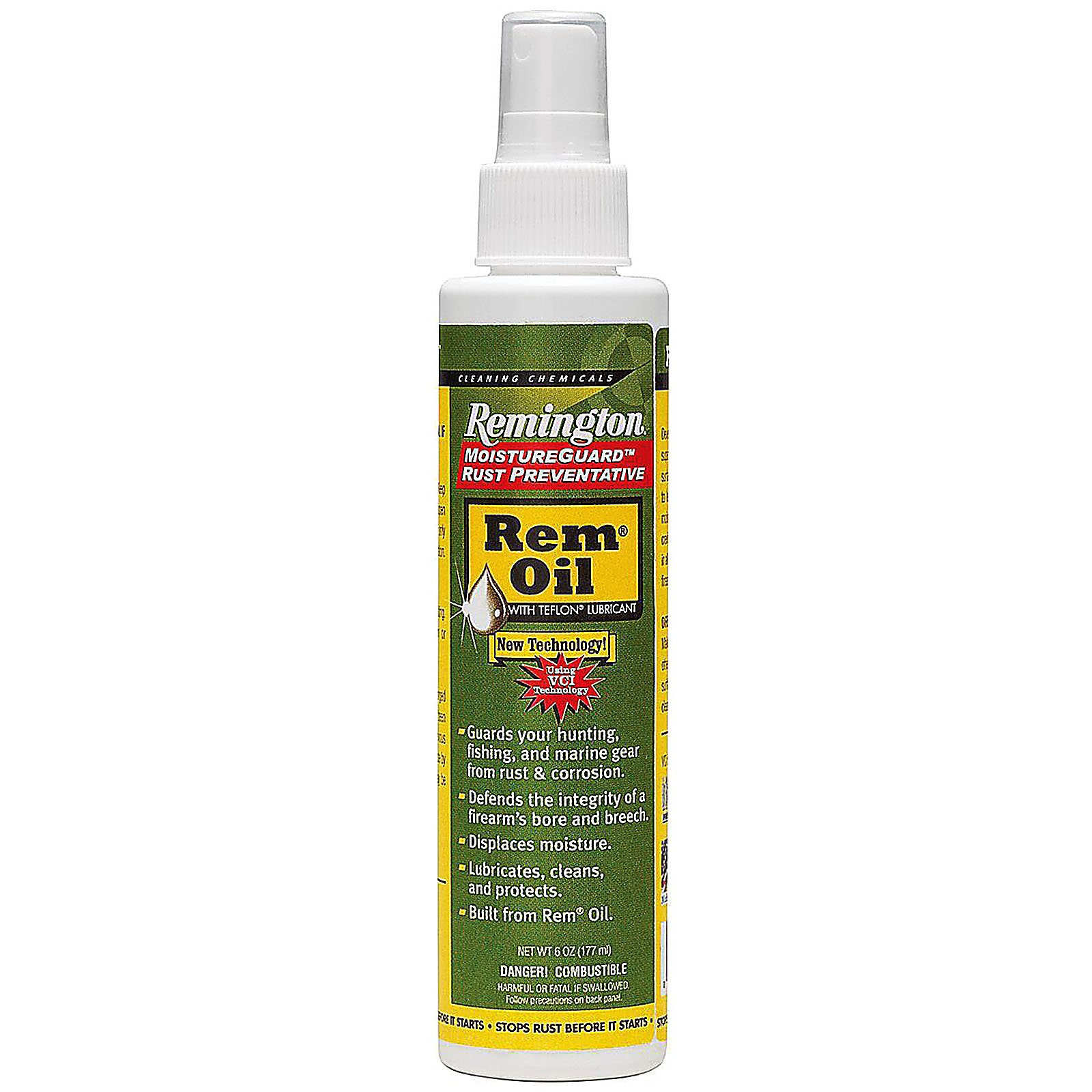 Remington Rem-Oil Liquid Lube 6 oz Spray Bottle, 18378 - Fin