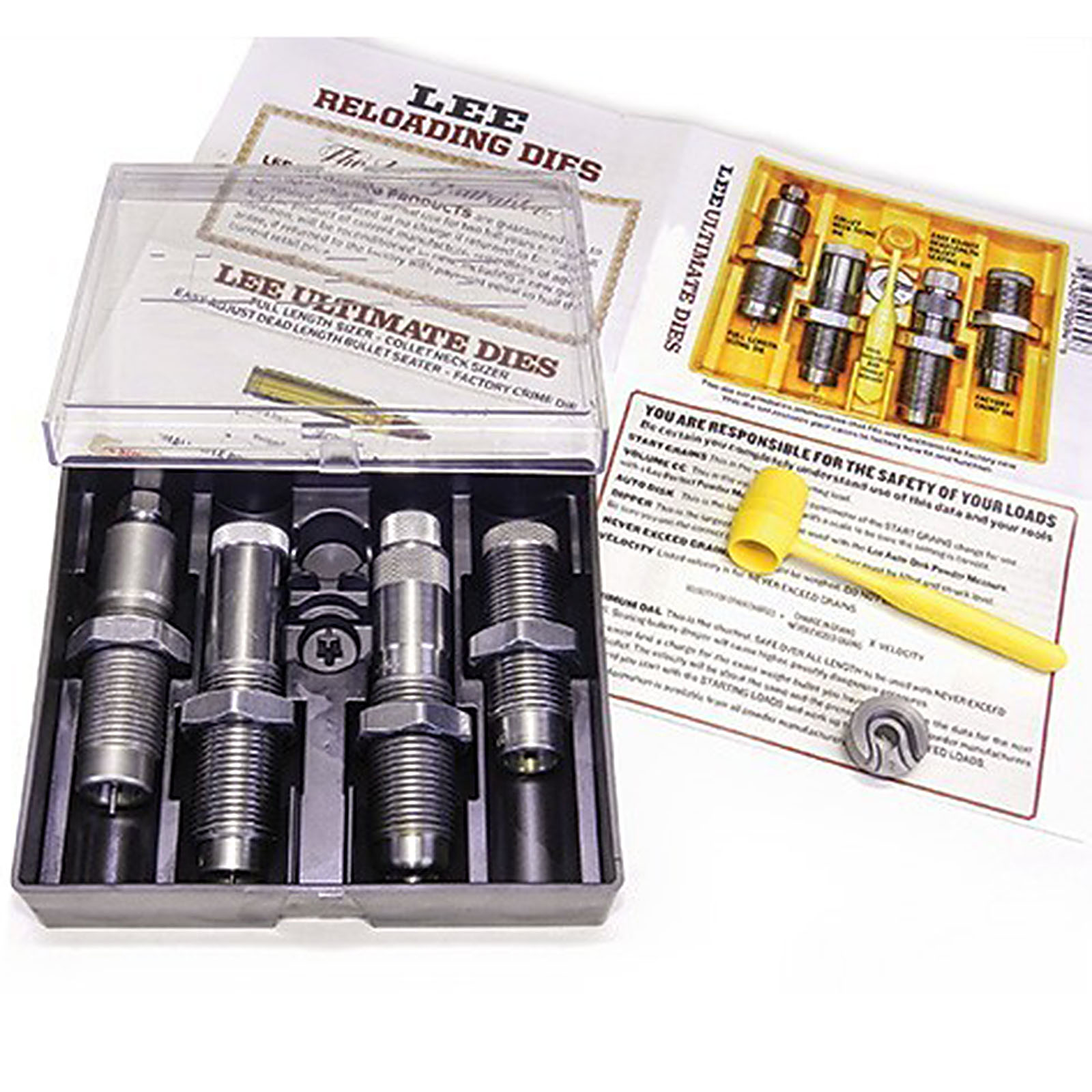 西武ホールディングス 3セット LEE 90736 ULTIMATE 4 DIE RIFLE SET 30-06 SPRINGFIELD - Fin Feather