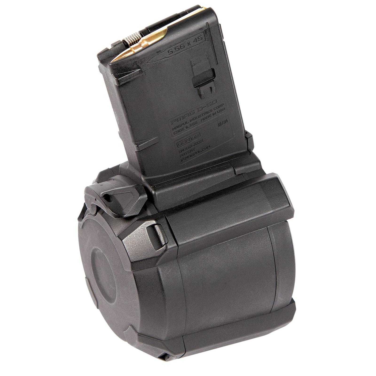 Magpul MAG576-BLK PMAG D-60 Gen3 223 Rem,5.56 NATO AR15, M4 60rd