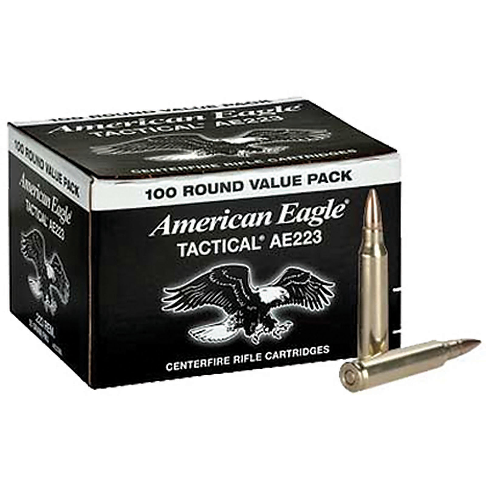 Federal American Eagle 5.56x45mm NATO 55 Grain XM193 FMJ Value