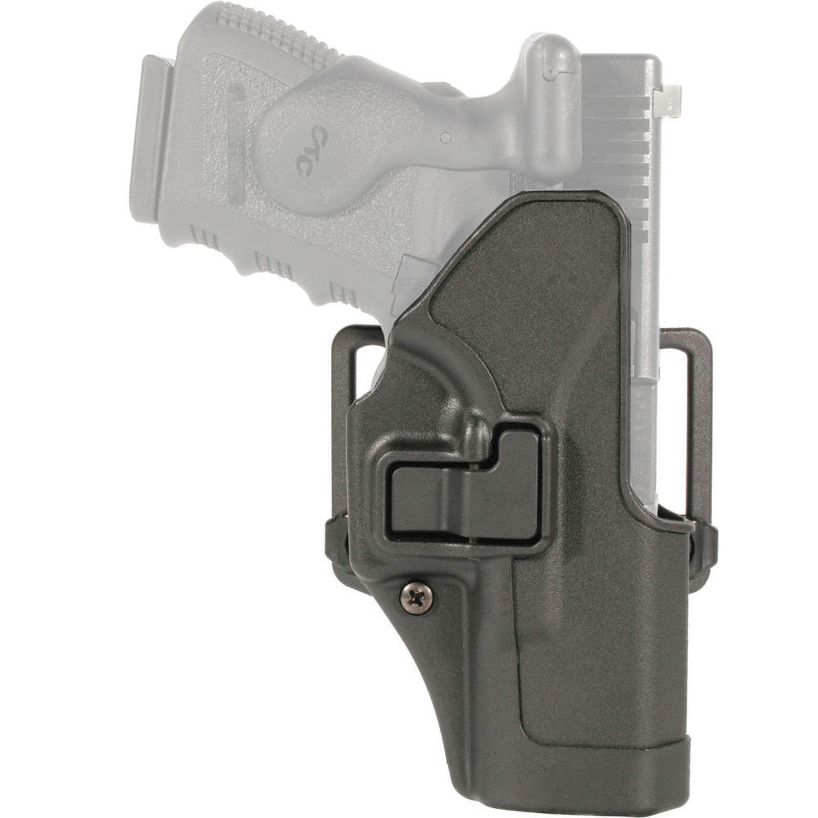 Blackhawk 410503BK-L Serpa CQC Carbon Fiber Holster w/ Paddle Colt