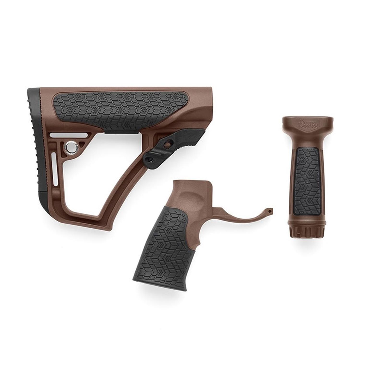Daniel Defense Collapsible Stock, Pistol Grip, Vertical Foregrip