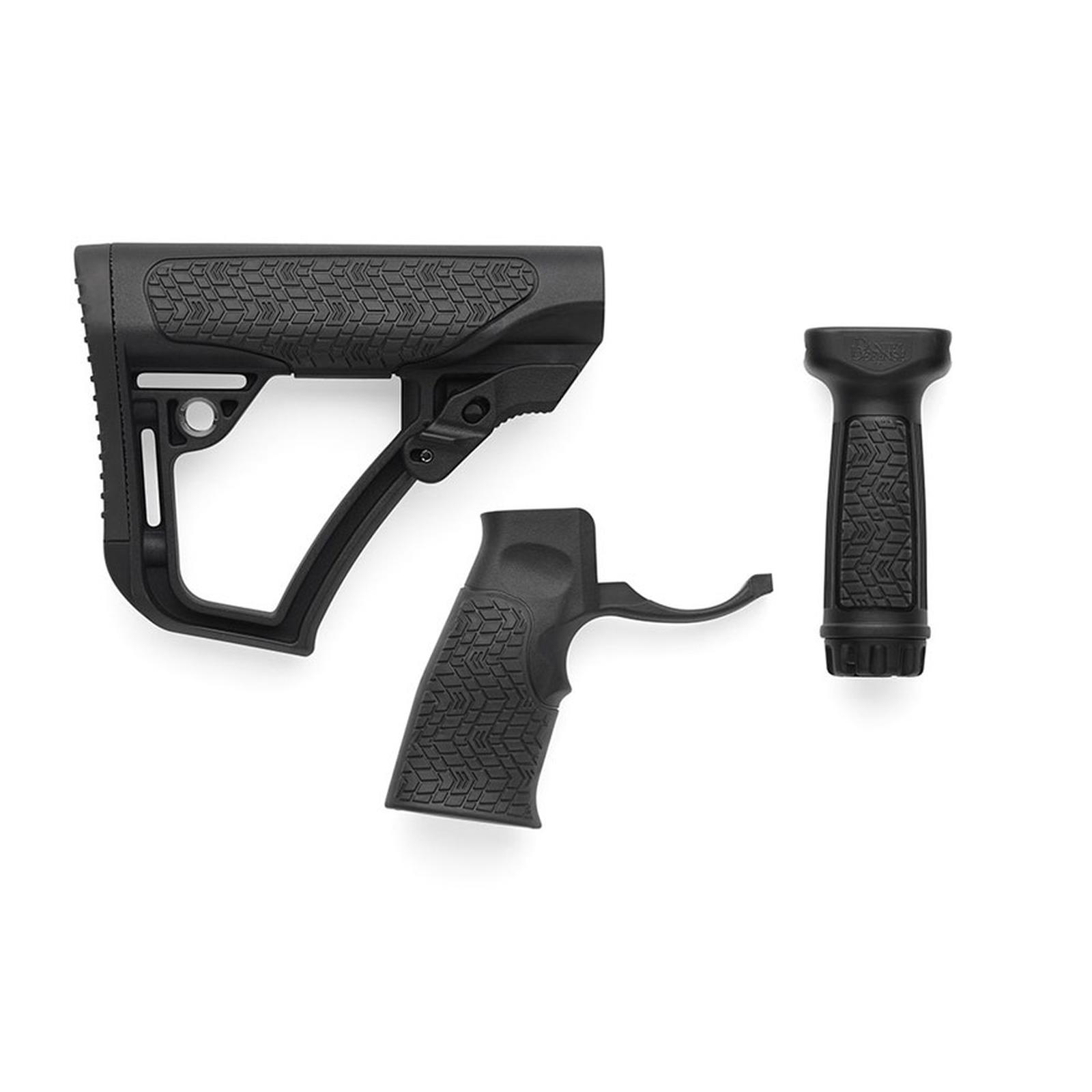 Daniel Defense Collapsible Stock, Pistol Grip, Vertical