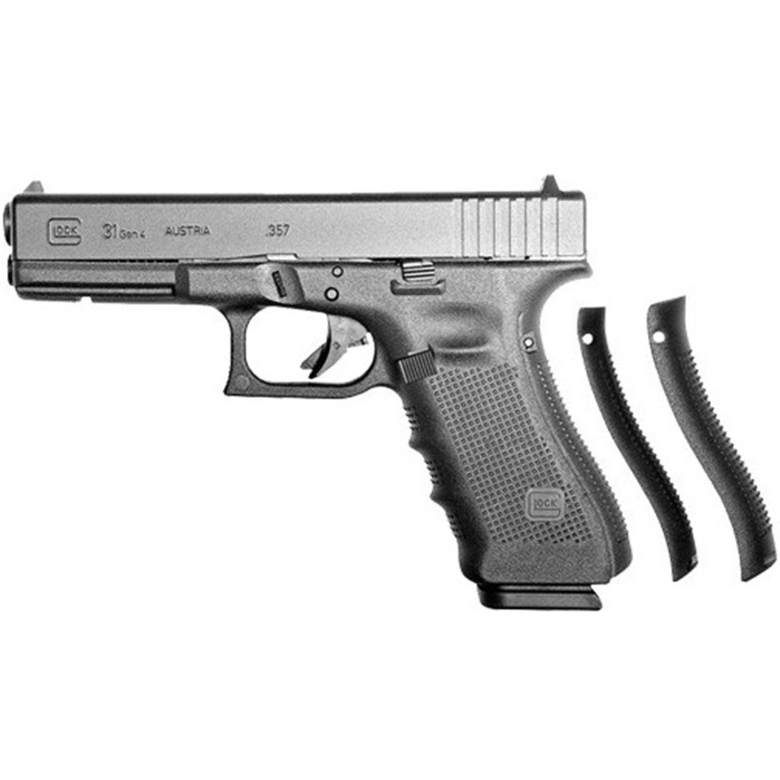 Glock 31 Gen 4 Pistol 357 Sig Fixed Sights 15-Round Polymer Black
