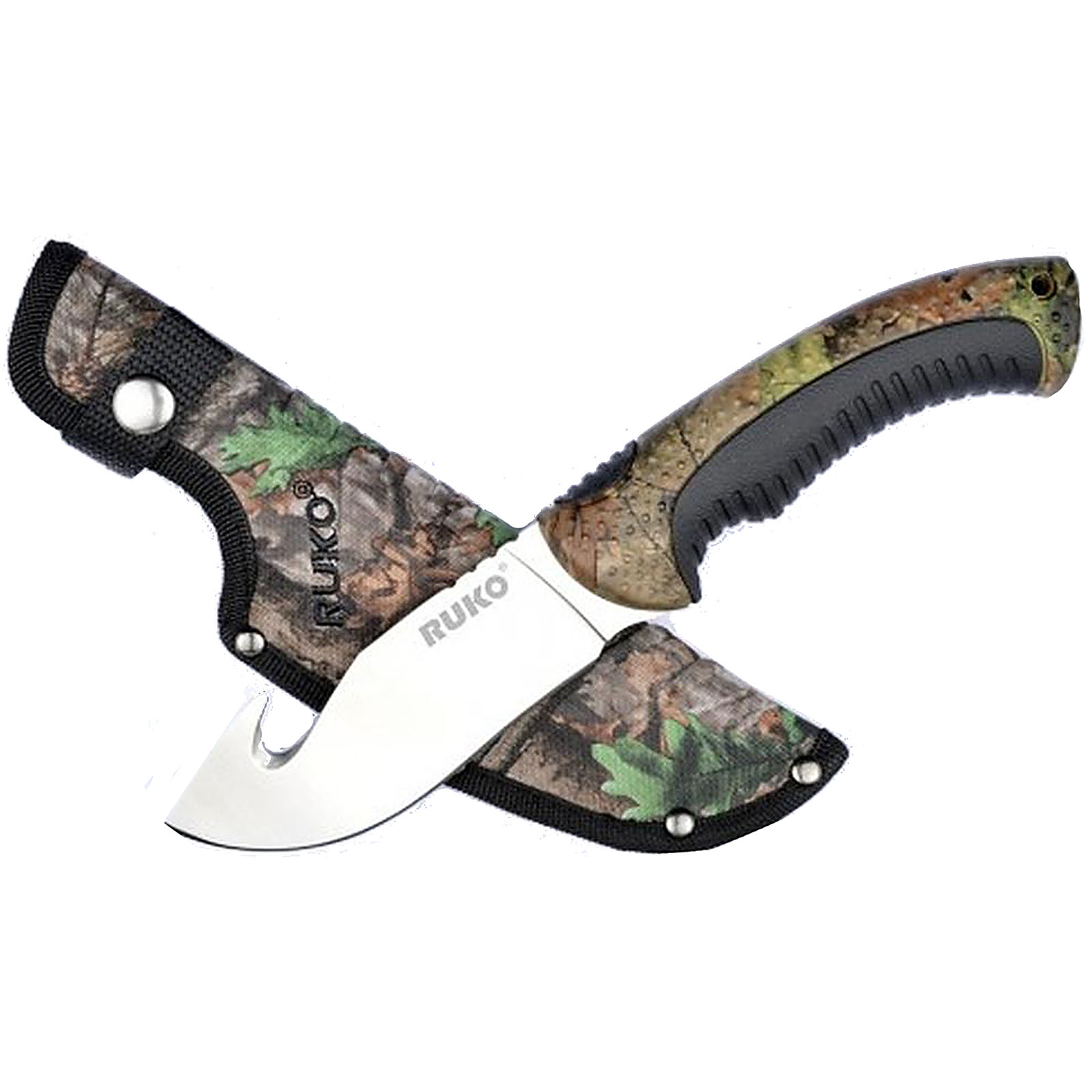 Ruko Large Frame Fixed Blade Hunting Knife in the Woodlands XTREME