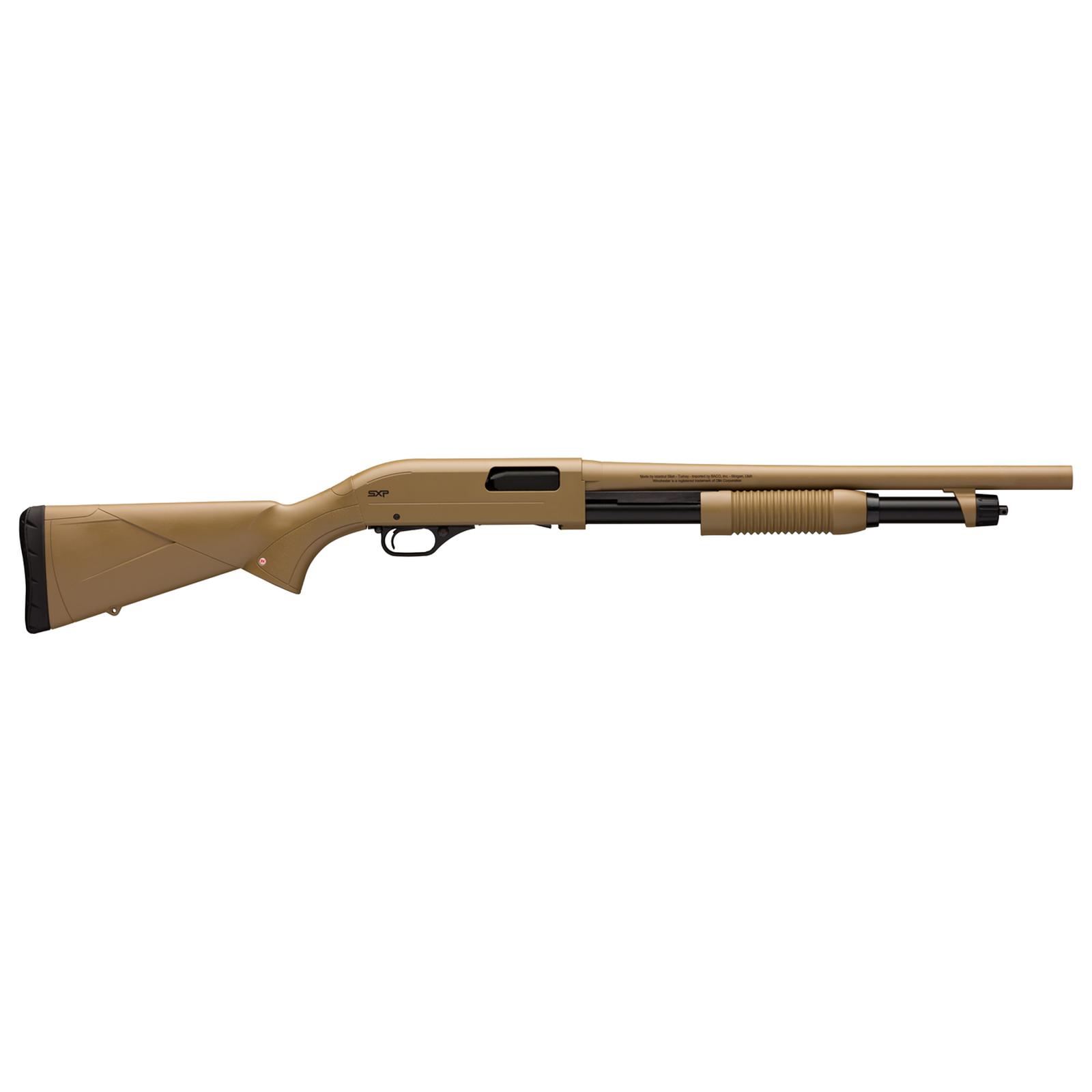 Winchester SXP Defender 12 Gauge Pump Shotgun with Flat Dark Earth