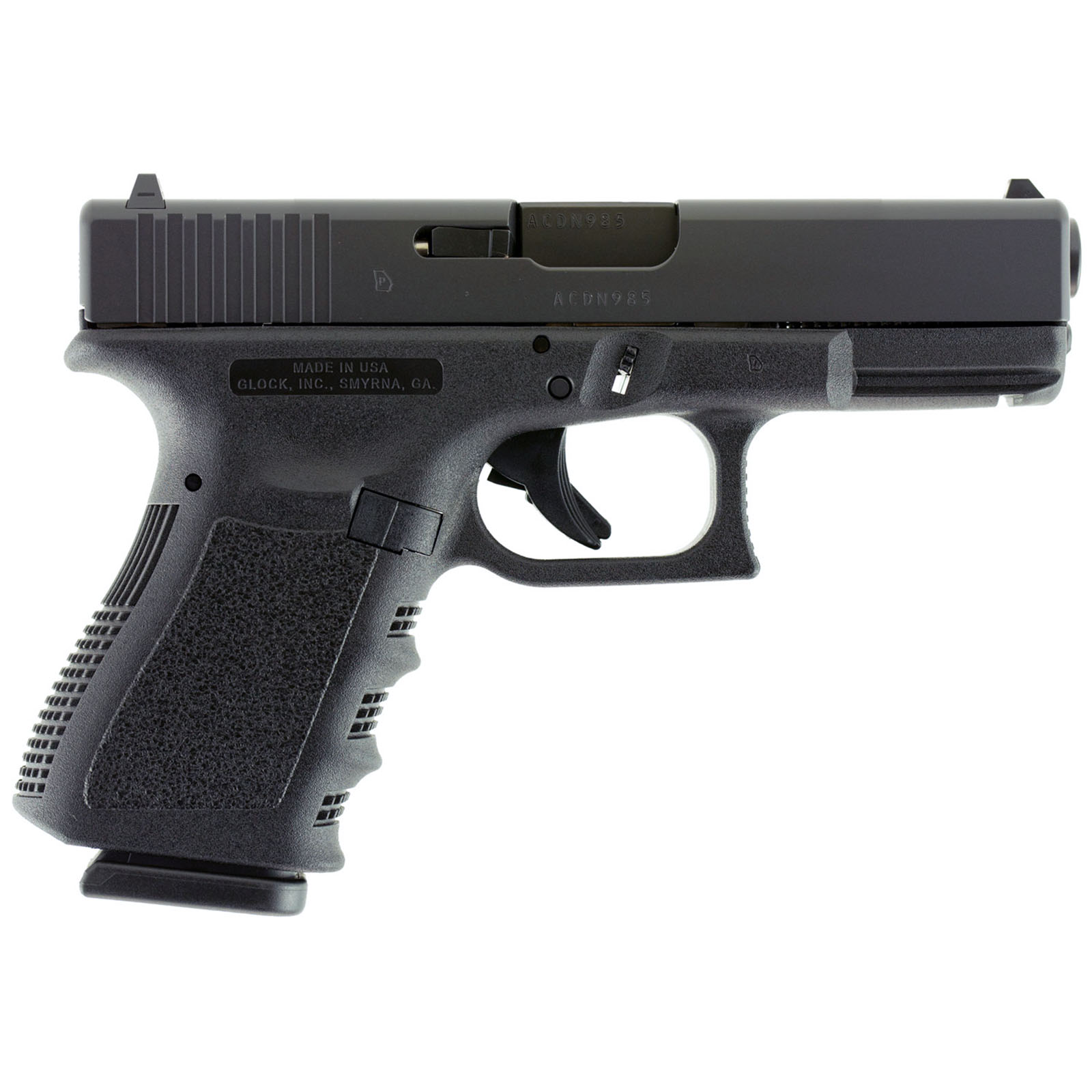 Glock 19 Gen3 9mm 15-Round Pistol Made in USA - Fin Feather Fur