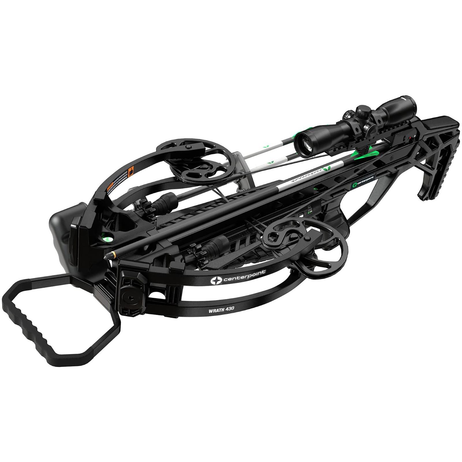 CenterPoint Wrath 430 Crossbow Package with Silent Crank - Fin