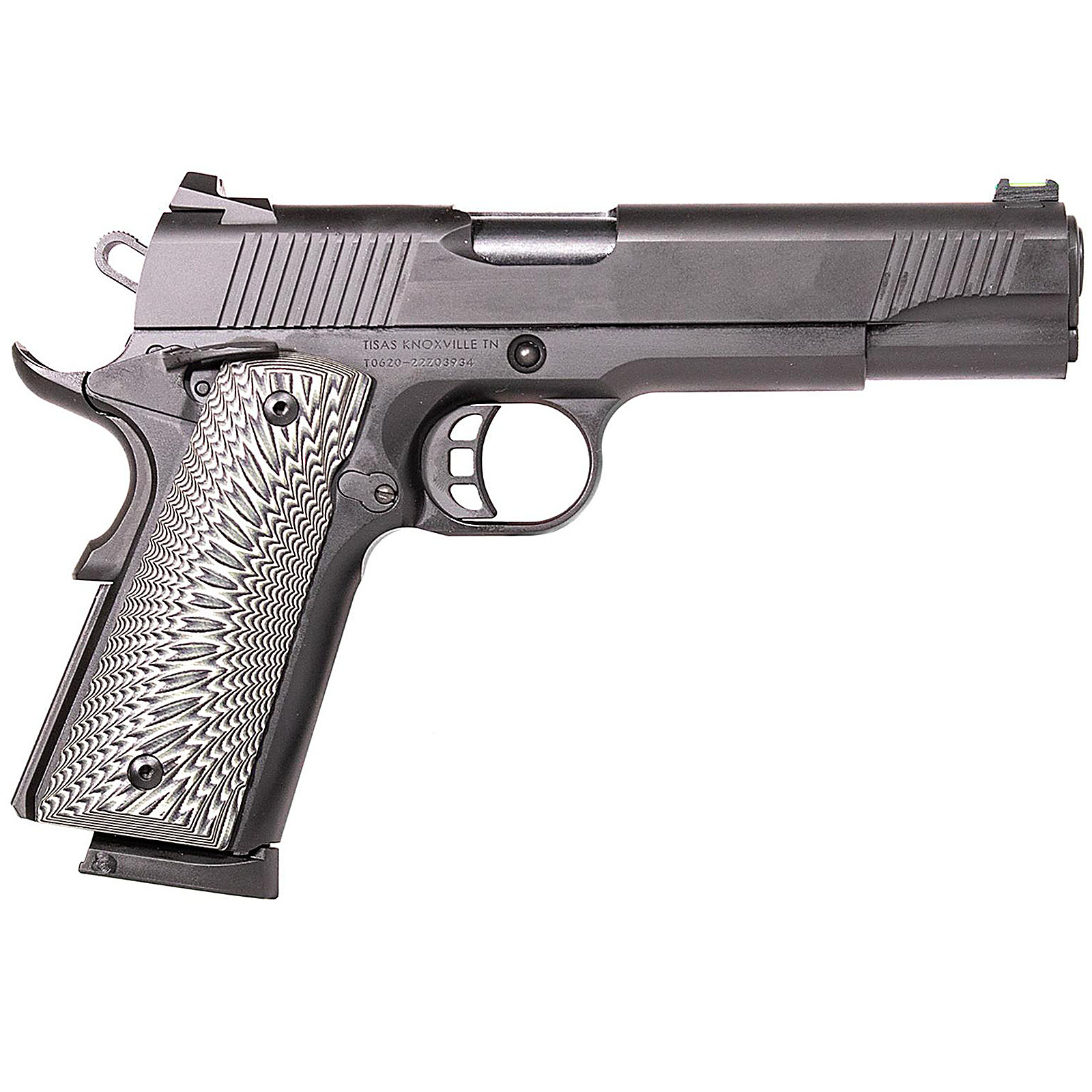 Tisas 1911 Duty B45 45 ACP Full-Size Pistol with Black Cerakote