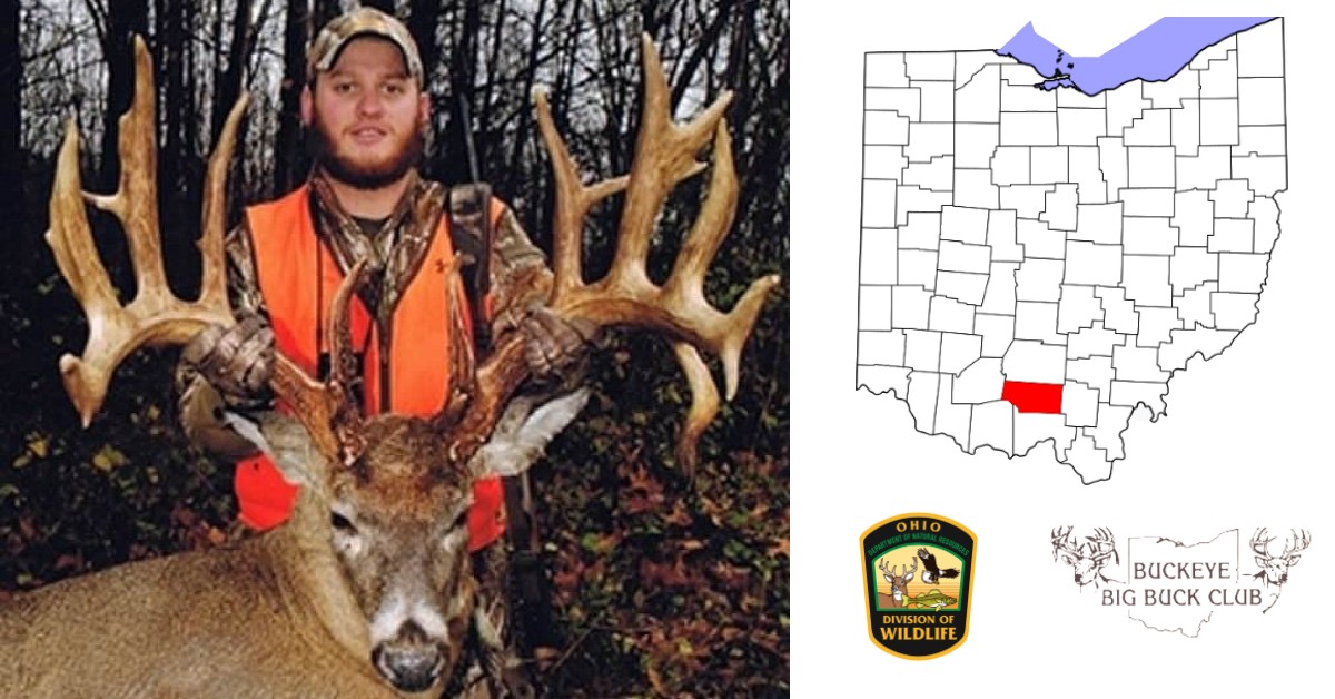 Ohio's Largest Non-Typical Whitetail Harvested With Straight Wall