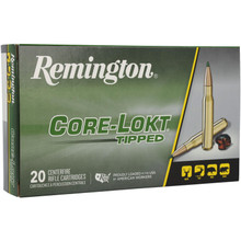 Remington Core-Lokt Tipped Brass Cased Centerfire Ammo