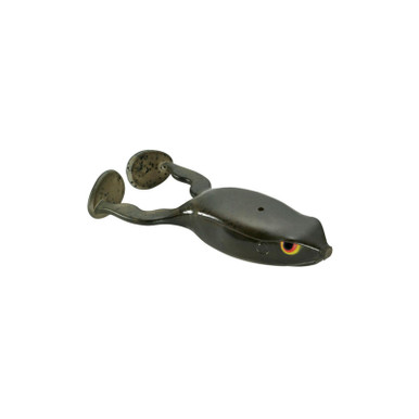 SPRO Flappin Frog 65 - Rainforest Black, EWG Double Hook, Size 4/0, Soft Plastic Fishing Lure - View #2
