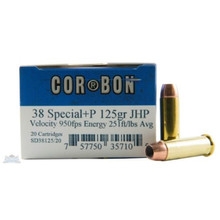 38 Special Ammo - Cor-Bon Defense JHP +P Cor-Bon Defense JHP +P Ammo