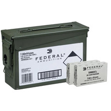 Federal With Can FMJ Ammo