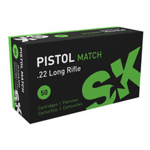 22LR Ammo - SK Pistol Match SK Pistol Match Ammo