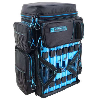 Evolution Outdoor 3700 Drift Series Tackle Backpacks Blue/Black