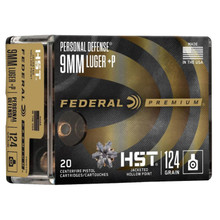 Federal Premium Personal Defense HST Case JHP +P Ammo