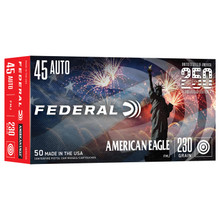 45 ACP/Auto Ammo - Federal American Eagle FMJ Federal American Eagle FMJ Ammo