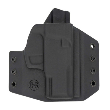 C&G Holsters OWB Covert Kydex Holster Taurus G2C RH Black - Fin Feather ...