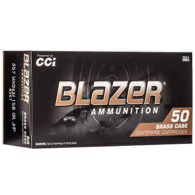 CCI Ammo .357 Magnum 158gr JHP