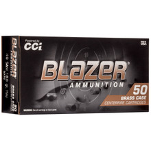 CCI Blazer Brass FMJ Ammo