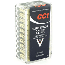 CCI Small Game Suppressor Lead HP Ammo