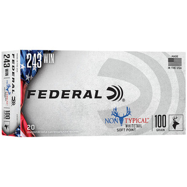Federal .243 Winchester 100gr SP – 20rd